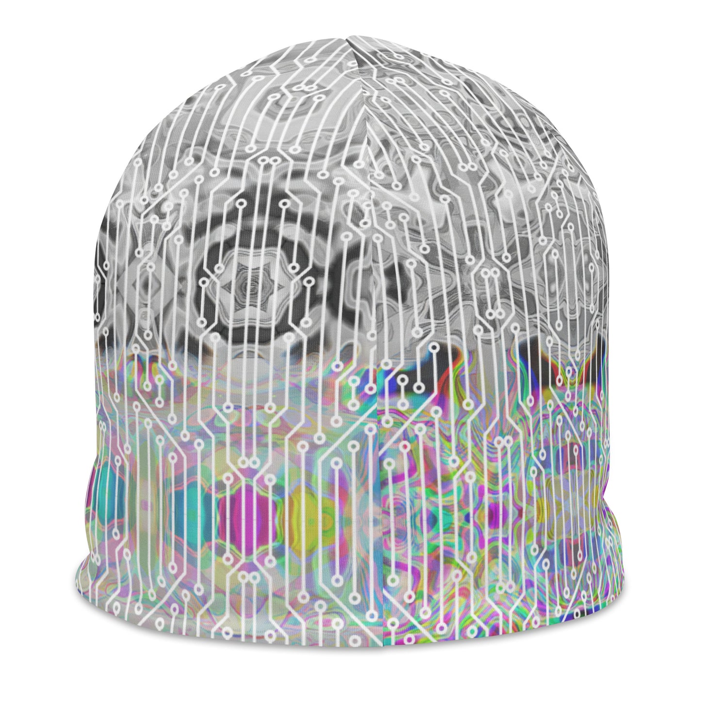 Rainbow Monochrome Beanie