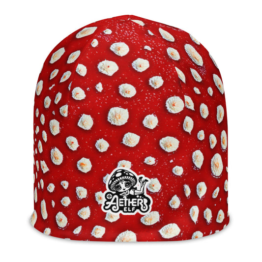 Amanita Muscaria Beanie