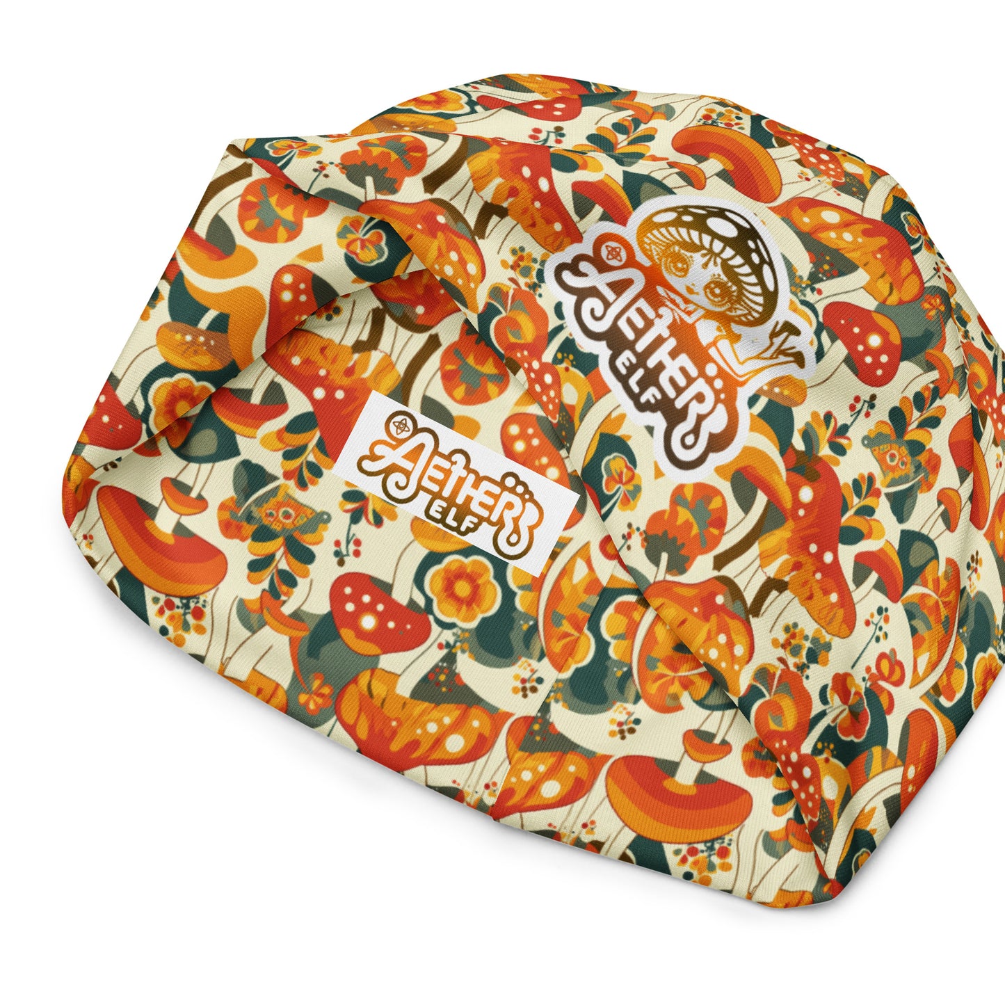 Retro Mushrooms Beanie