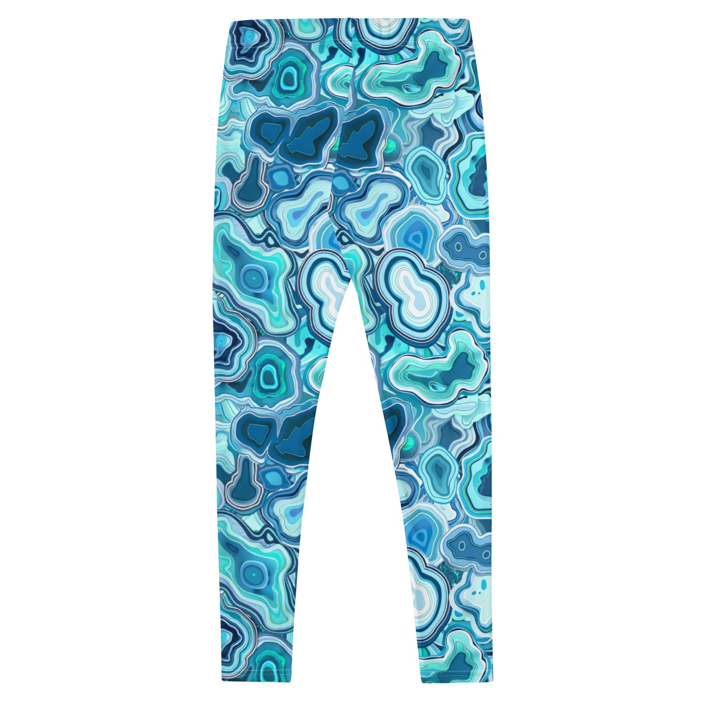 Blue Geode leggings