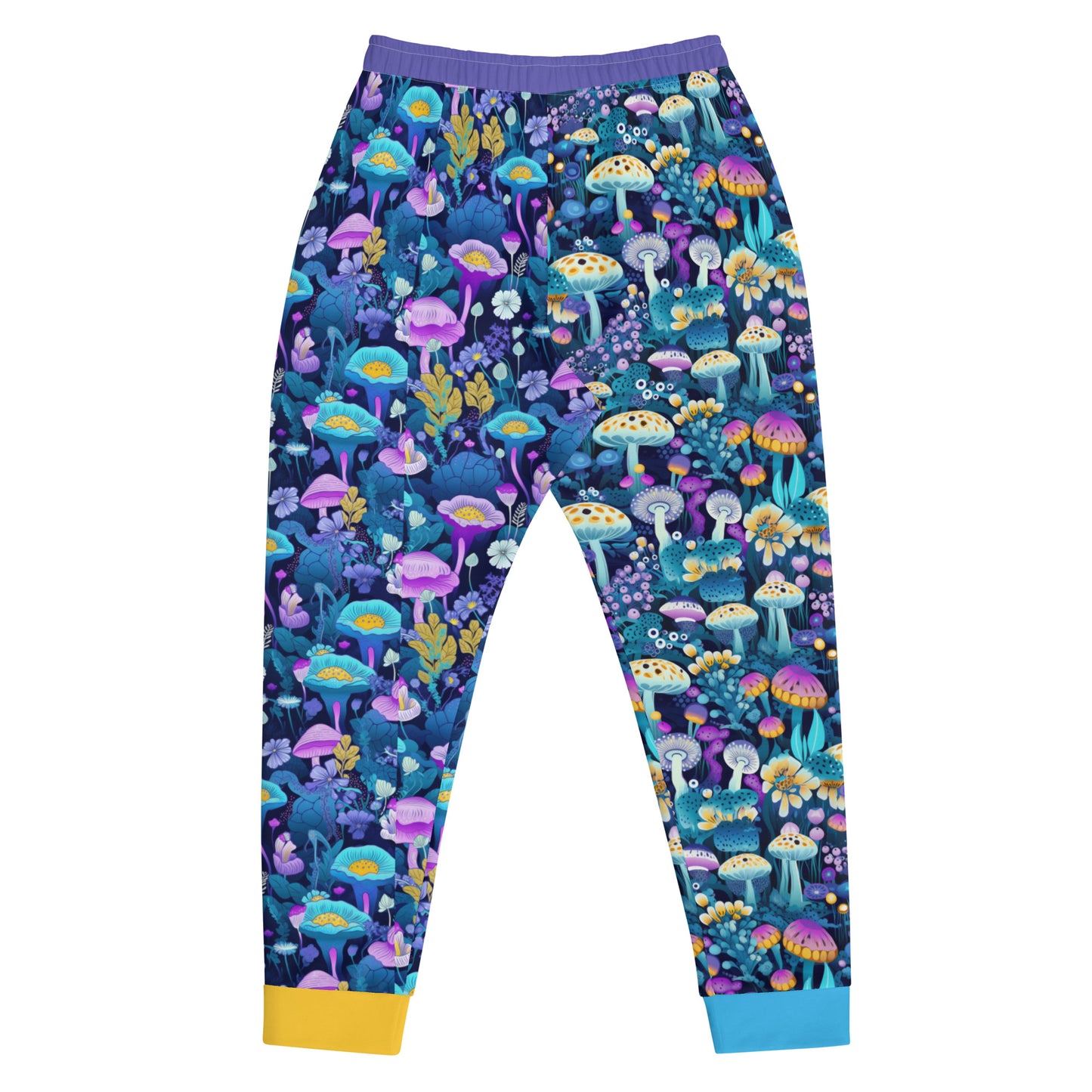 Men's Joggers -  Purple Shrooms