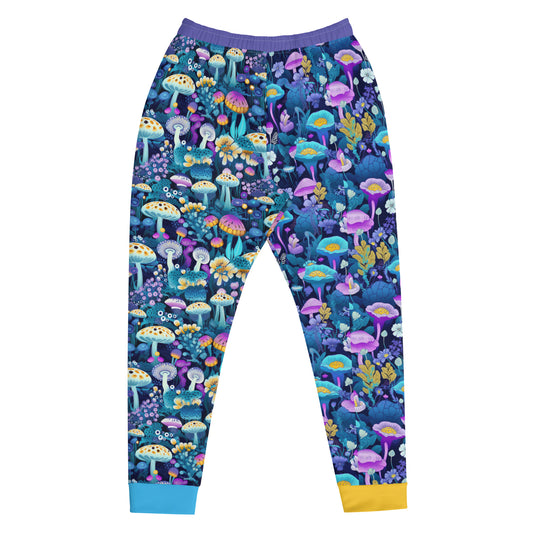 Men's Joggers -  Purple Shrooms