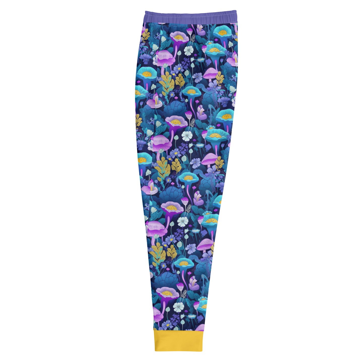 Men's Joggers -  Purple Shrooms