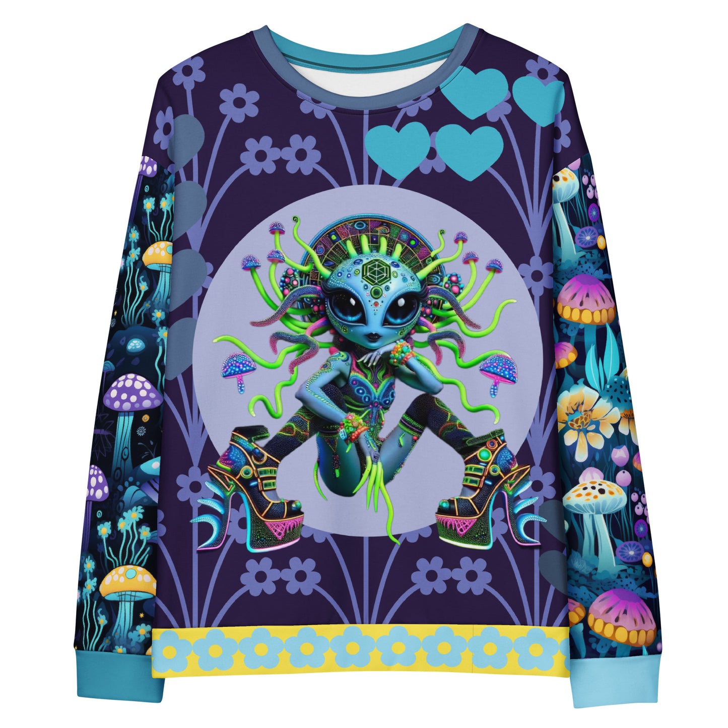 Raver Alien Elf Sweatshirt