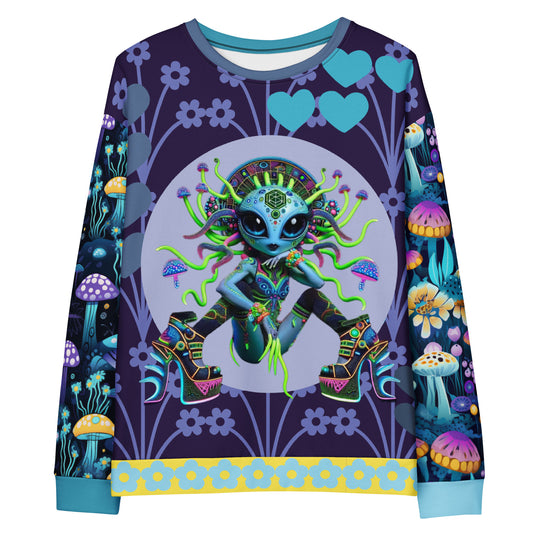 Raver Alien Elf Sweatshirt