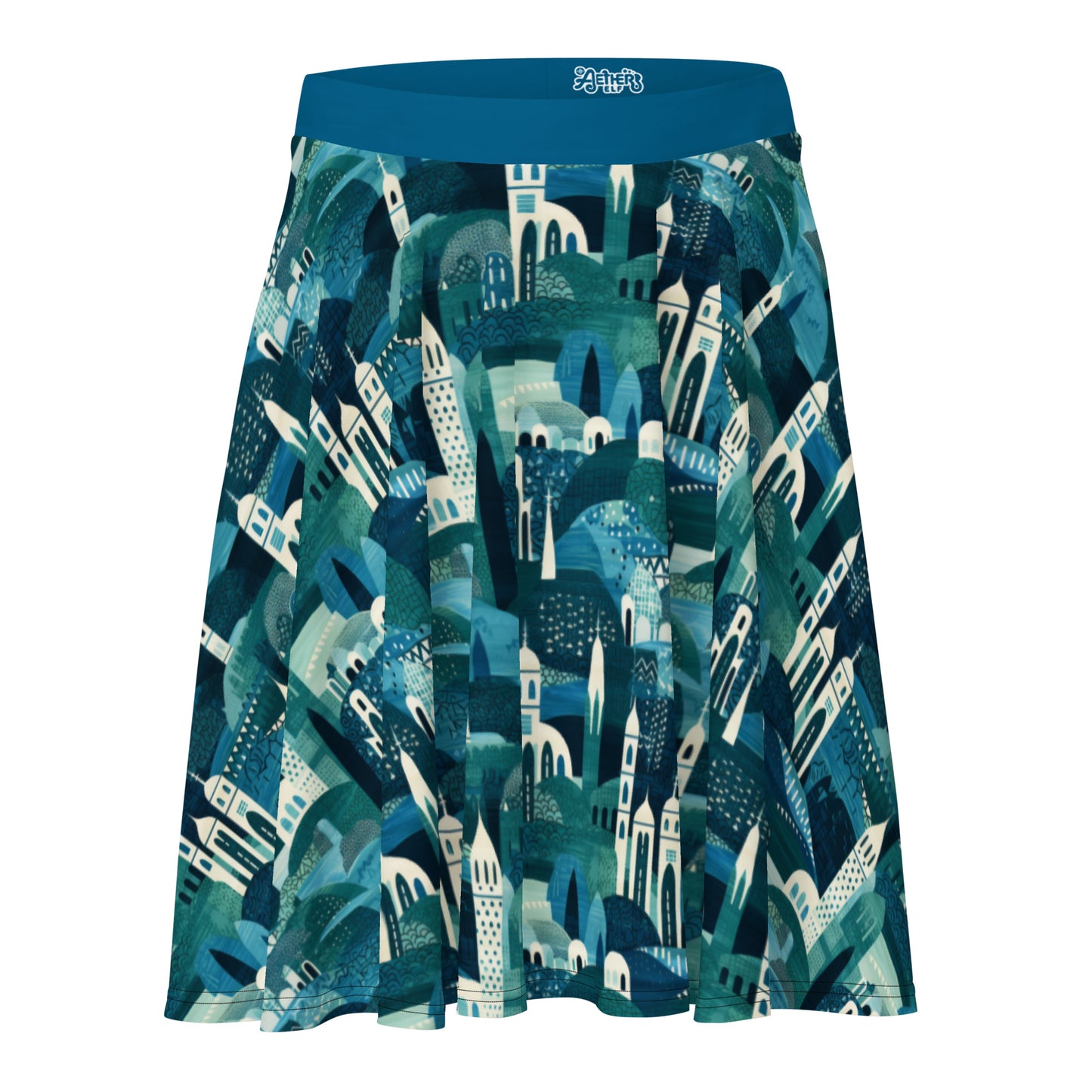 Skater Skirt - Blue Elf Houses