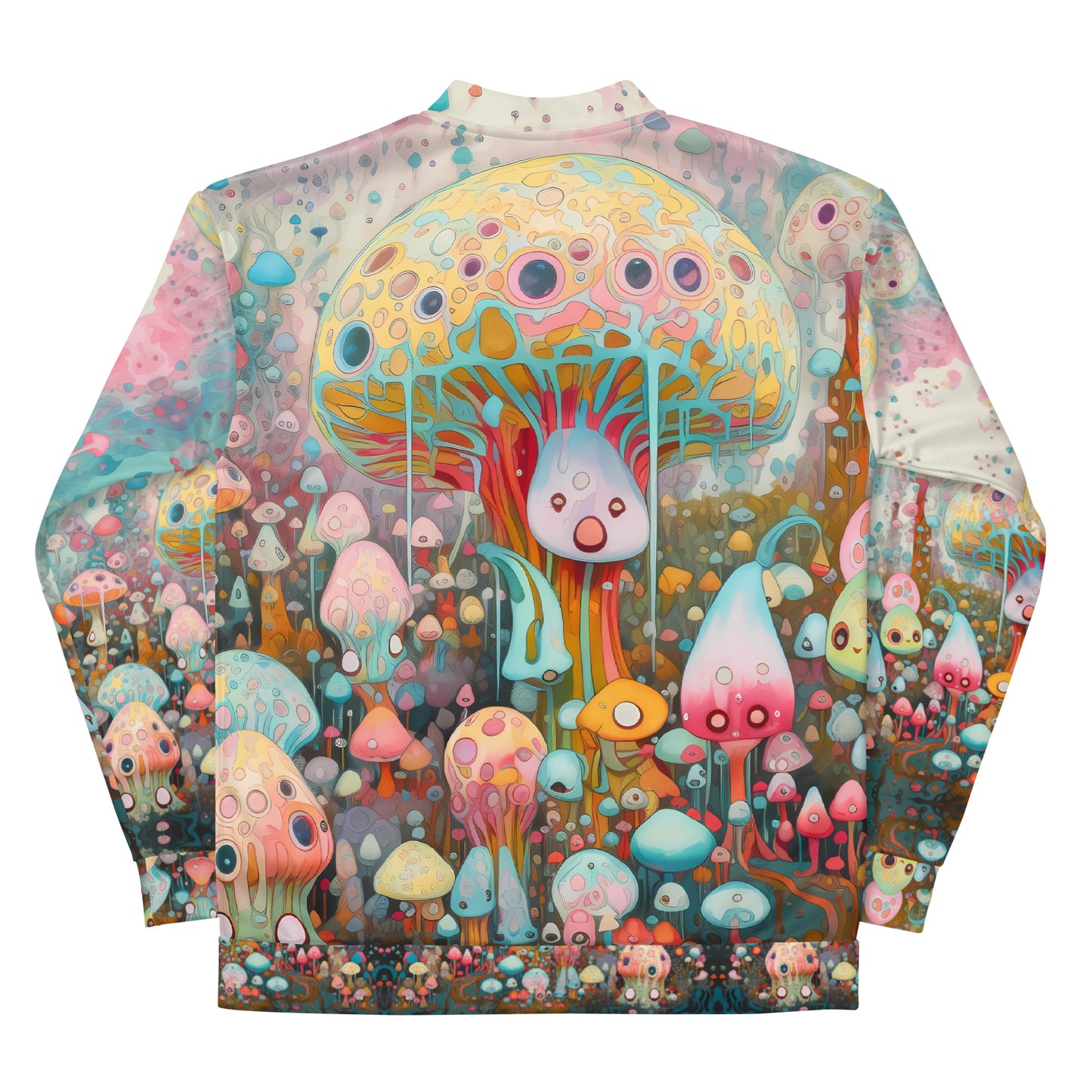 Mutant mushrooms Bomber Jacket