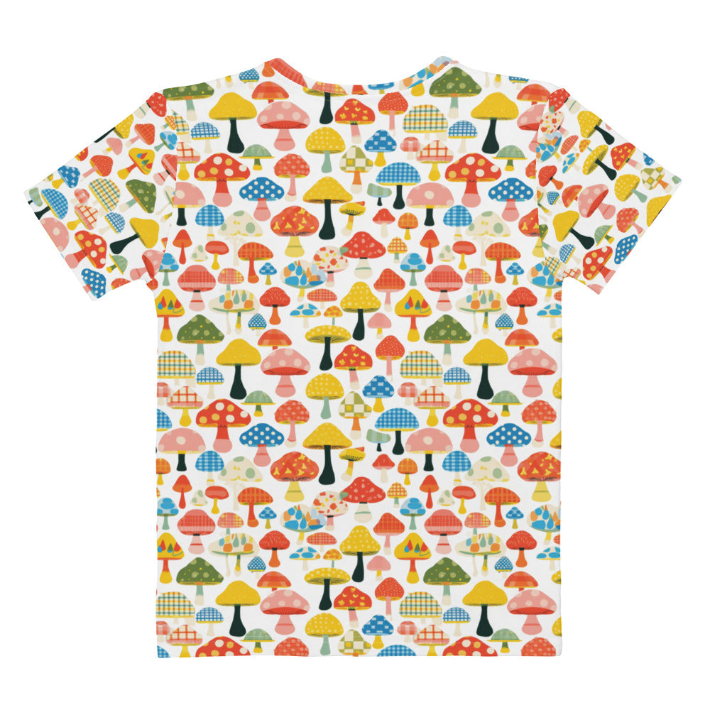 Multi- Mushrooms Women's T-shirt