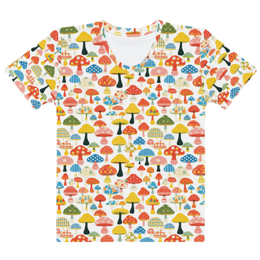 Multi- Mushrooms Women's T-shirt