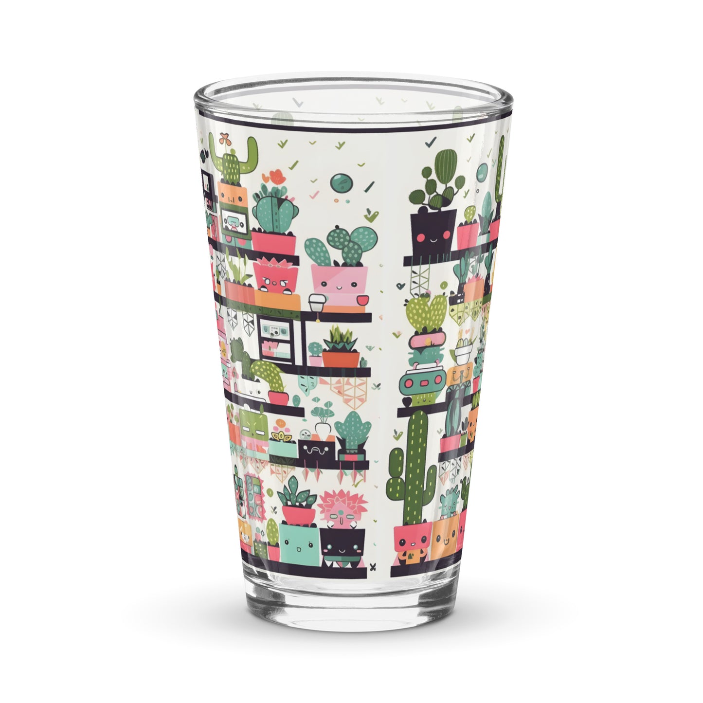 Shaker pint glass - Kawaii Plant Shelves