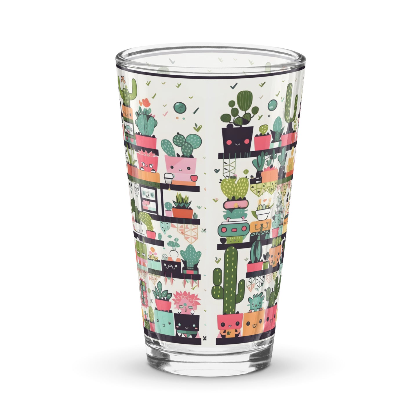 Shaker pint glass - Kawaii Plant Shelves